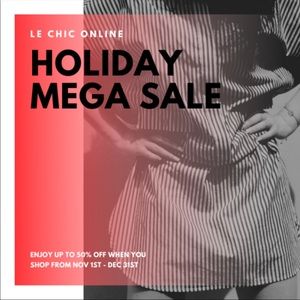 MEGA HOLIDAY SALE 🔥